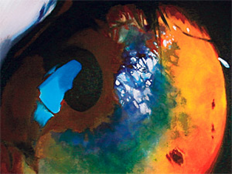 Quadro decorativo 3D Olho do Tigre - Eye Of The Tiger Multicamada em M -  Aimará Decor