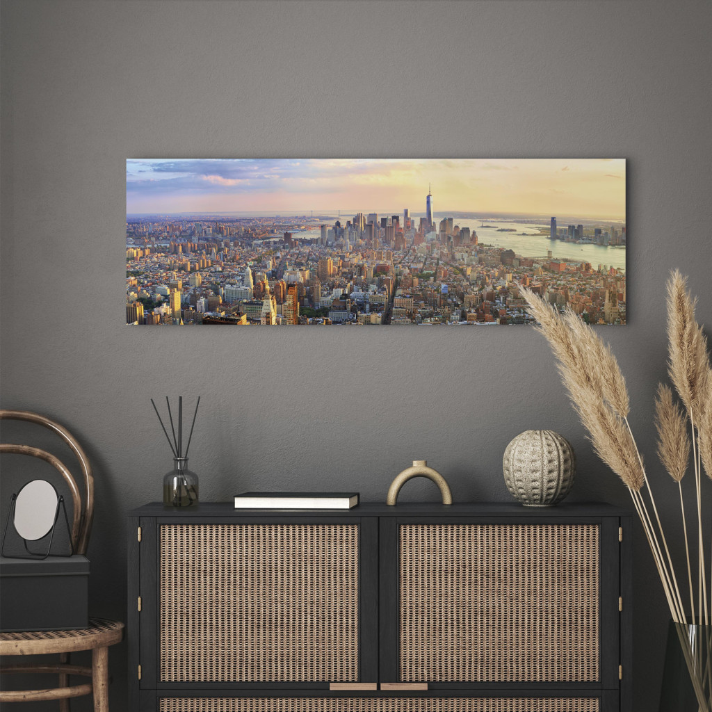 Schilderij  New York: New York Panorama