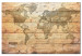 Ozdobna tablica korkowa Mapa Świata: Deski [Mapa korkowa] 98538 additionalThumb 2
