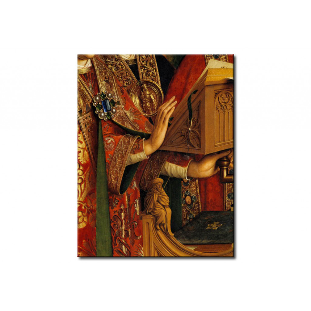 Schilderij  Jan Van Eyck: Angels Singing