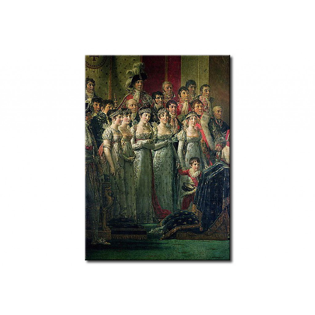 Cópia Impressa Do Quadro The Consecration Of The Emperor Napoleon