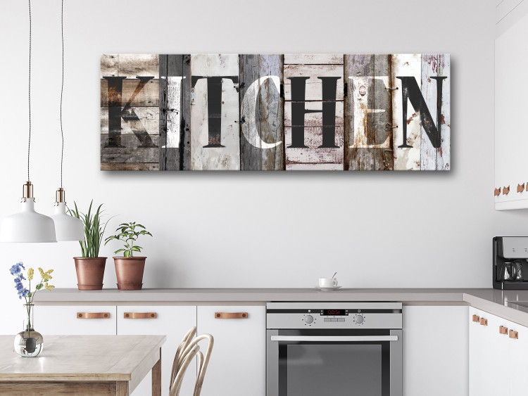 Obraz Tablica: Kitchen (1-częściowy) wąski 125648 additionalImage 3