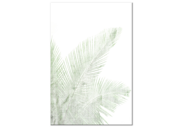 Obraz na płótnie Aksamitna zieleń (1-częściowy) pionowy