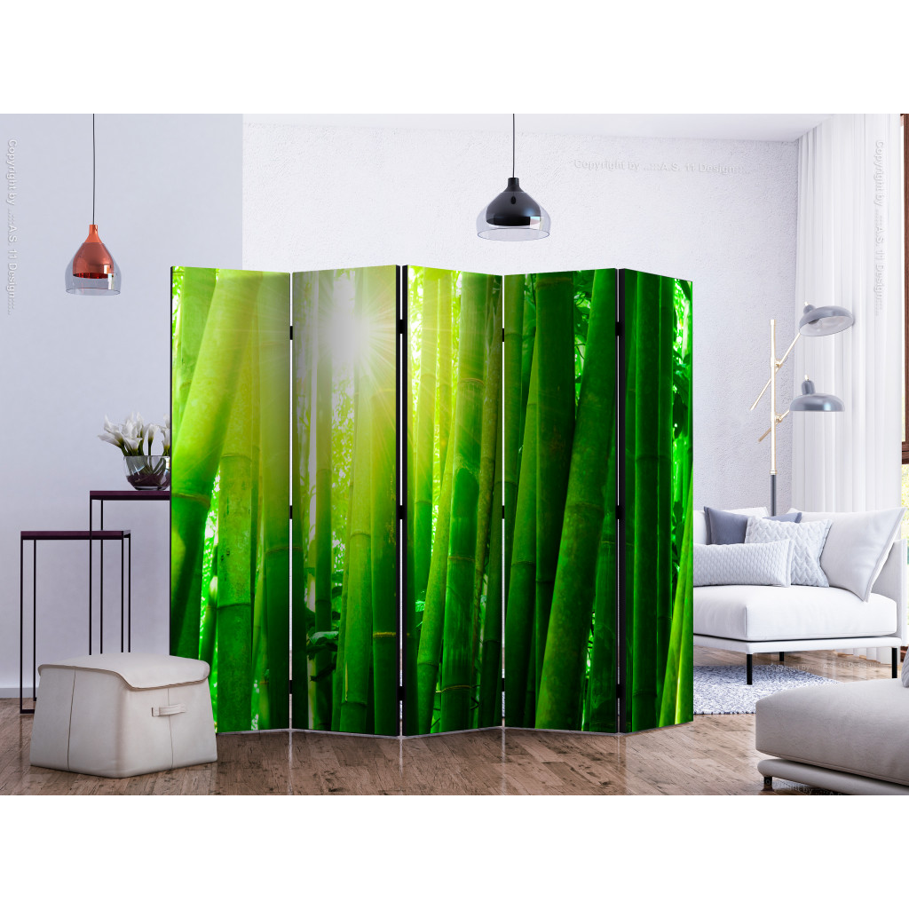 Decoratieve Kamerverdelers  Sun And Bamboo II [Room Dividers]