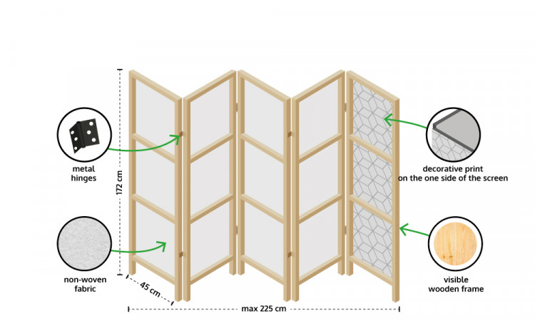 Room Divider Screen Sun and bamboo II [Room Dividers] 133248 additionalImage 7