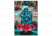 Desenho para pintar com números Blue Deity - Levitating Ganesha against the Background of a Waterfall 146548 additionalThumb 5