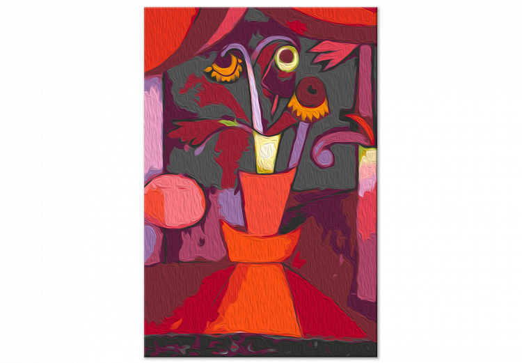 Paint by number Paul Klee, Autumn Flower - Geometric Flowers in a Vase 148448 additionalImage 6
