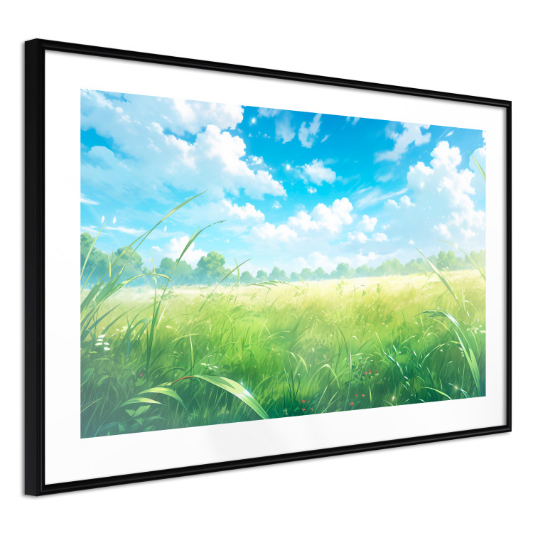 Wall Poster Computer Spring - A Rural Landscape in the Game’s Climate 150648 additionalImage 6
