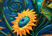 Cartel Sunflowers at Night - A Composition of Flowers Inspired by Van Gogh’s Style 151148 additionalThumb 3