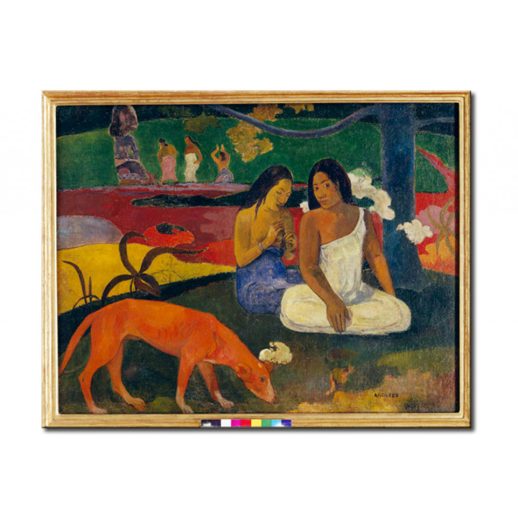 Schilderij  Paul Gauguin: Arearea (Joyeusetés)
