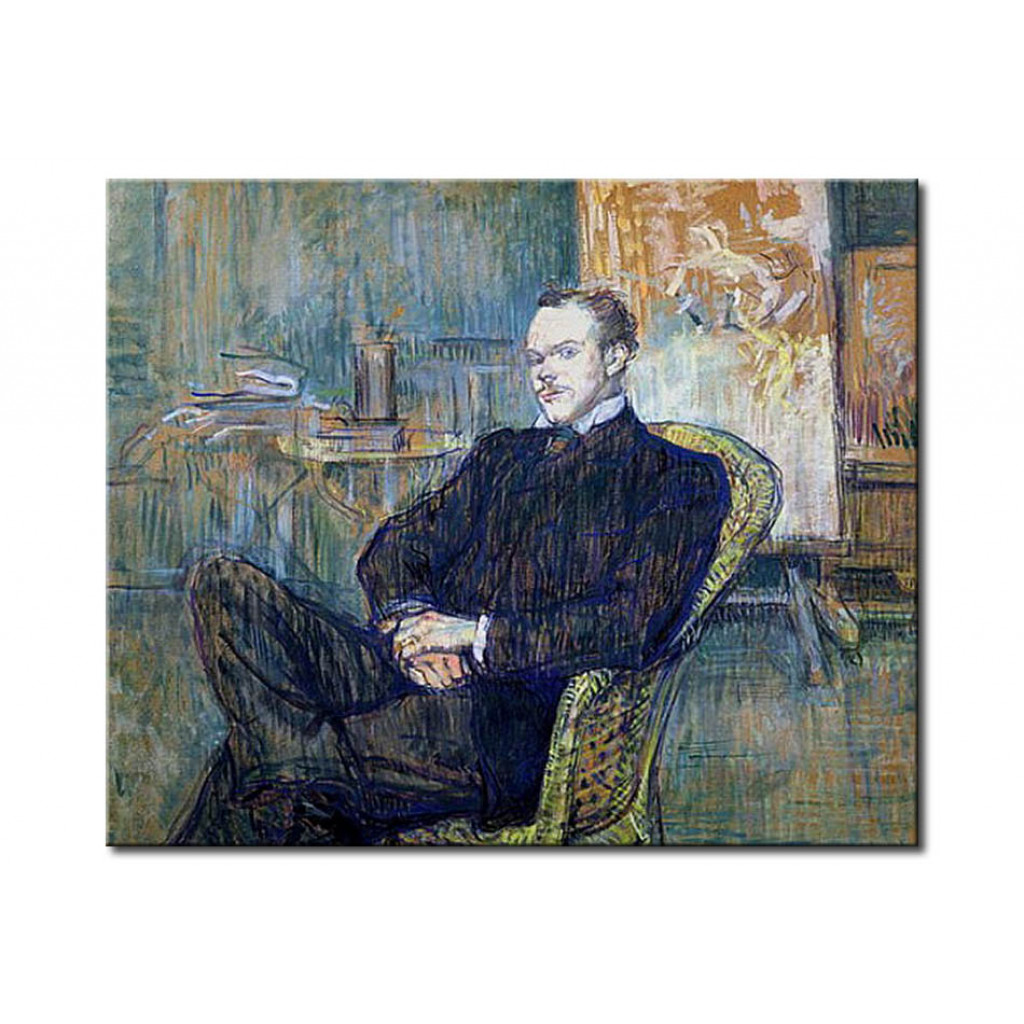 Schilderij  Henri De Toulouse-Lautrec: Paul Leclercq