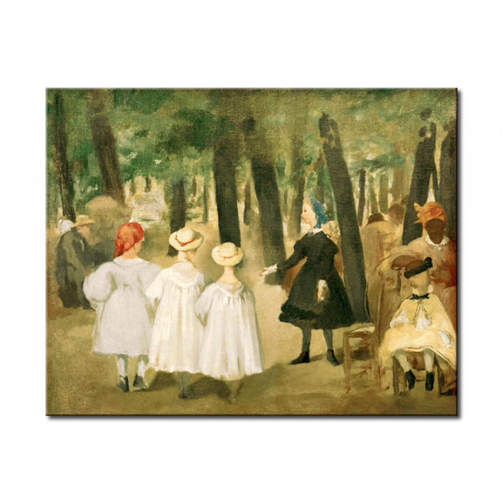 Schilderij  Edouard Manet: Children In The Tuileries