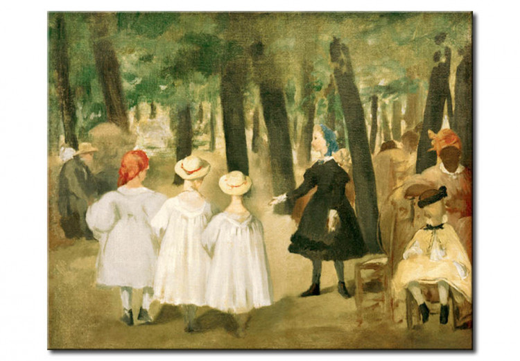 Tableau mural Enfants dans les Tuileries 53248