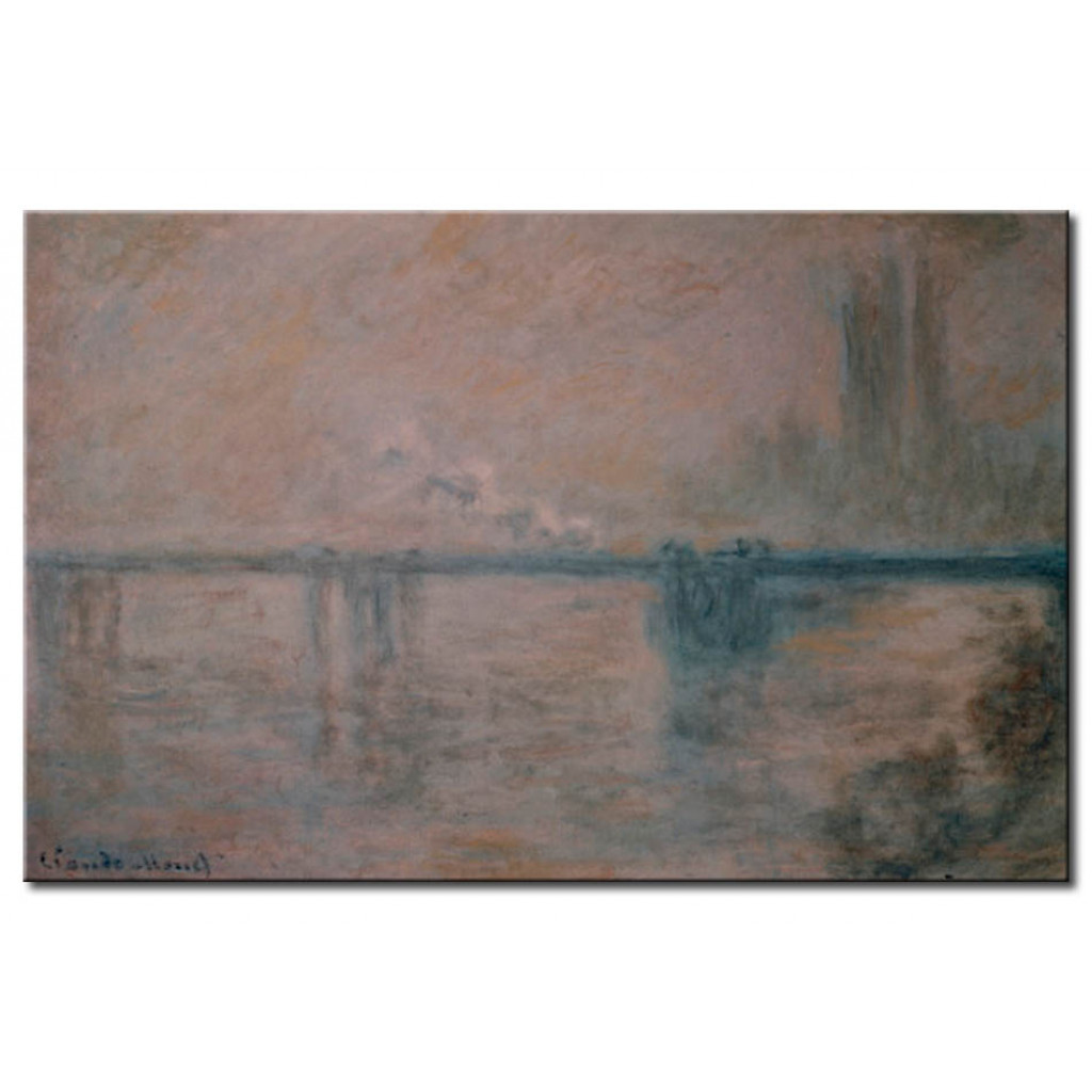 Schilderij  Claude Monet: Charing Cross Bridge