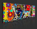 Acrylic Print Colourful Savannah [Glass] 92648 additionalThumb 6