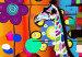 Acrylic Print Colourful Savannah [Glass] 92648 additionalThumb 5