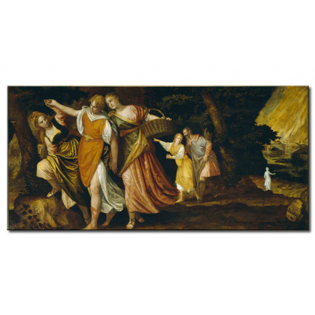 Cópia Do Quadro Lot And His Daugthers Flee From Sodom
