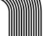 Canvas Hypnotic lines - black and white abstraction depicting circles 125658 additionalThumb 4