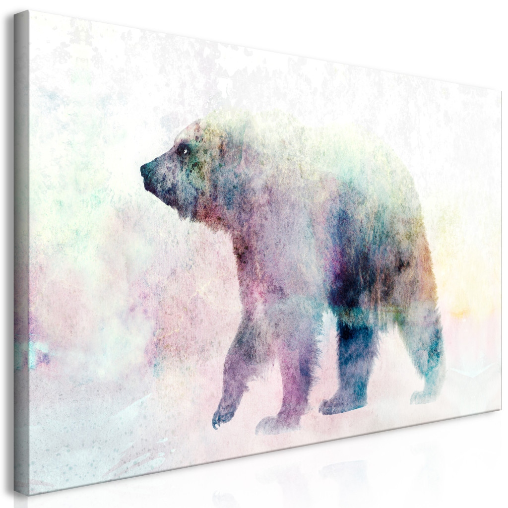 Schilderij Lonely Bear II [Large Format]