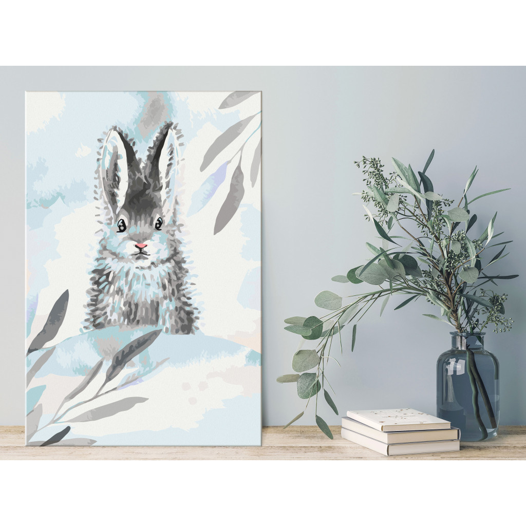 Desenho Para Pintar Com Números Sweet Rabbit