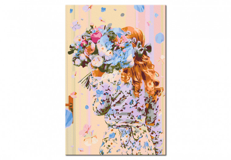 Paint by Number Kit Hydrangea Girl 132058 additionalImage 6