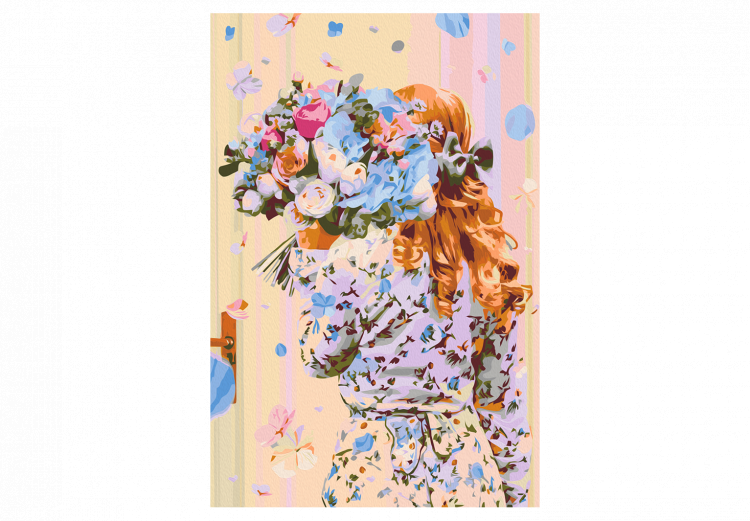 Paint by Number Kit Hydrangea Girl 132058 additionalImage 7