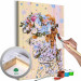 Paint by Number Kit Hydrangea Girl 132058