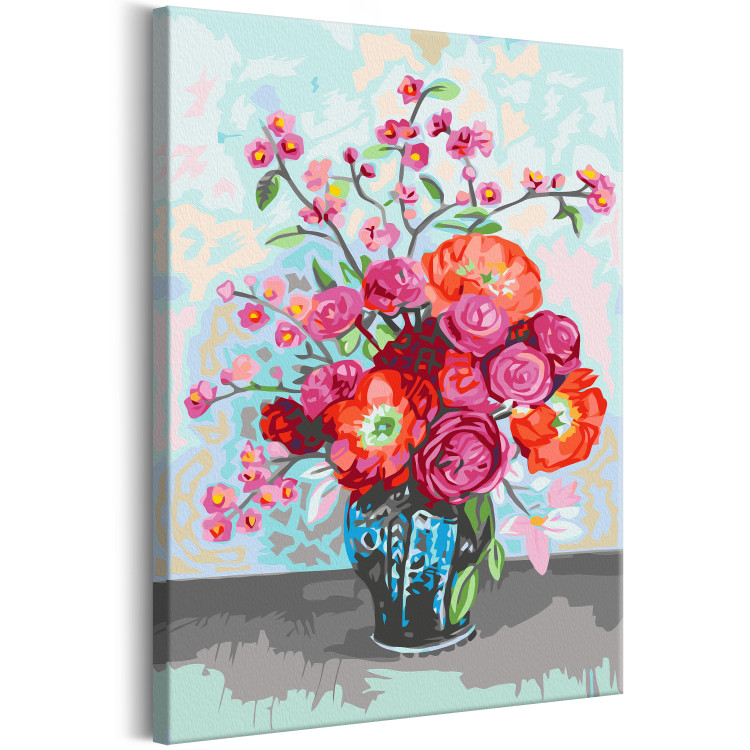 Wandbild zum Malen nach Zahlen Candy Bouquet 137458 additionalImage 6