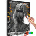 Obraz do malowania po numerach Duży niedźwiedź 142758 additionalThumb 3
