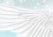 Carta da parati moderna Angel Wings and Feathers - Heavenly Theme in Blue Clouds 145258 additionalThumb 3