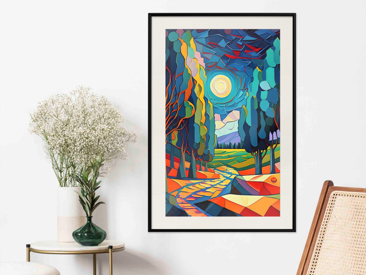 Cartel Modern Scenery - A Colorful Composition Inspired by Van Gogh 151158 additionalImage 17