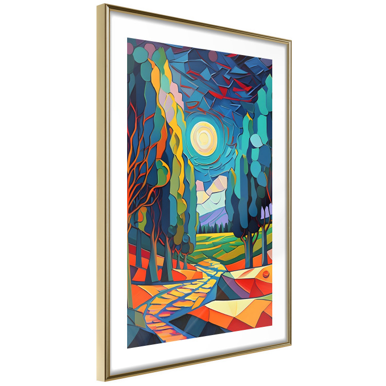 Cartel Modern Scenery - A Colorful Composition Inspired by Van Gogh 151158 additionalImage 9