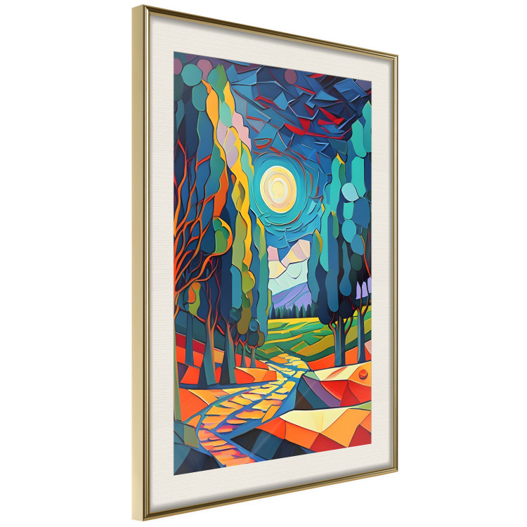 Cartel Modern Scenery - A Colorful Composition Inspired by Van Gogh 151158 additionalImage 11