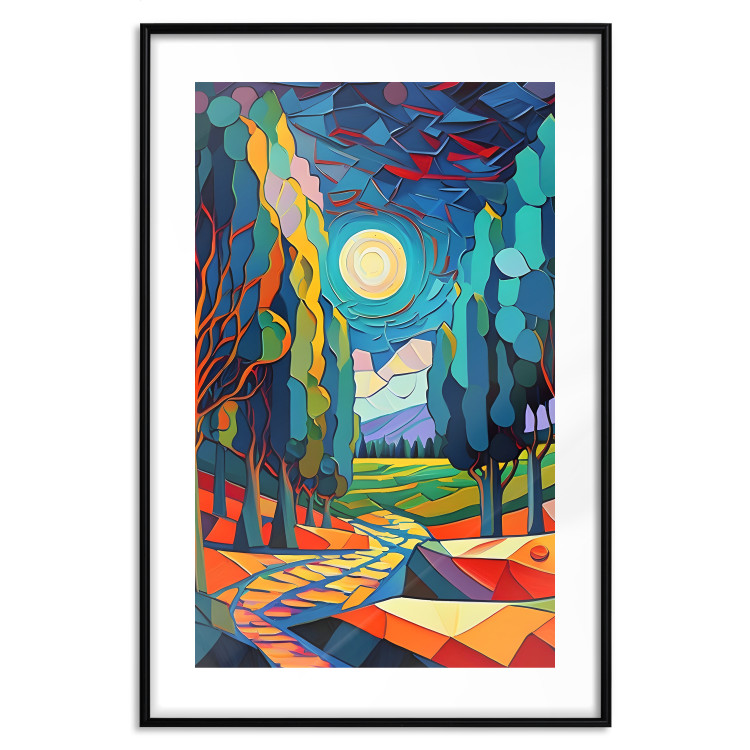 Cartel Modern Scenery - A Colorful Composition Inspired by Van Gogh 151158 additionalImage 23