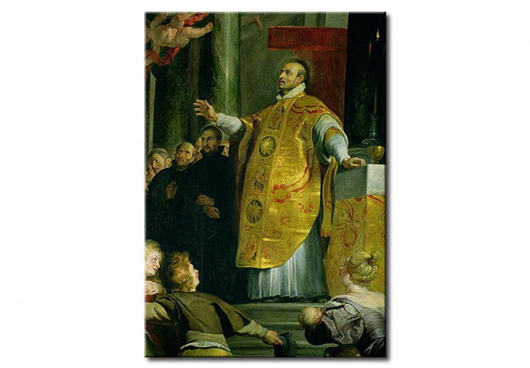 Kunstdruck Die Vision des heiligen Ignatius von Loyola 50758