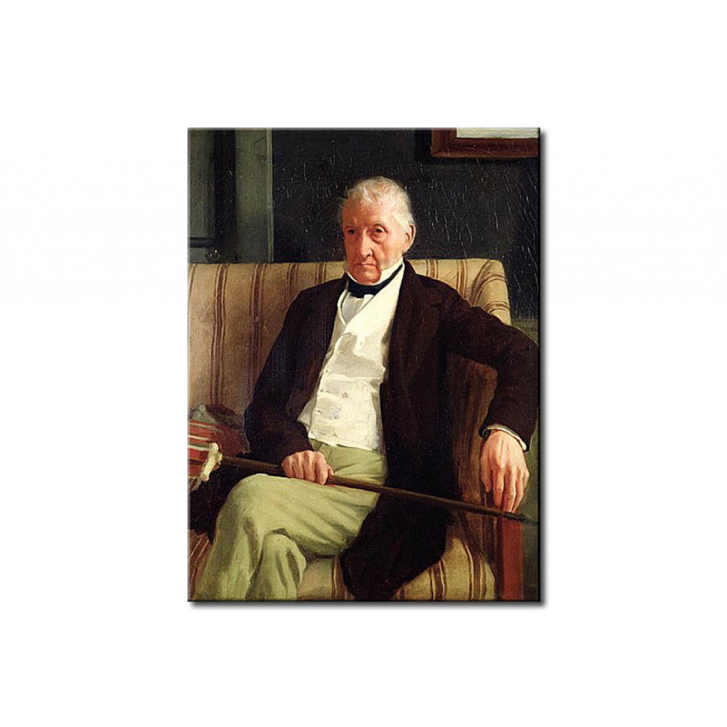 Reprodukcja Obrazu Portret Hilaire'a Degasa