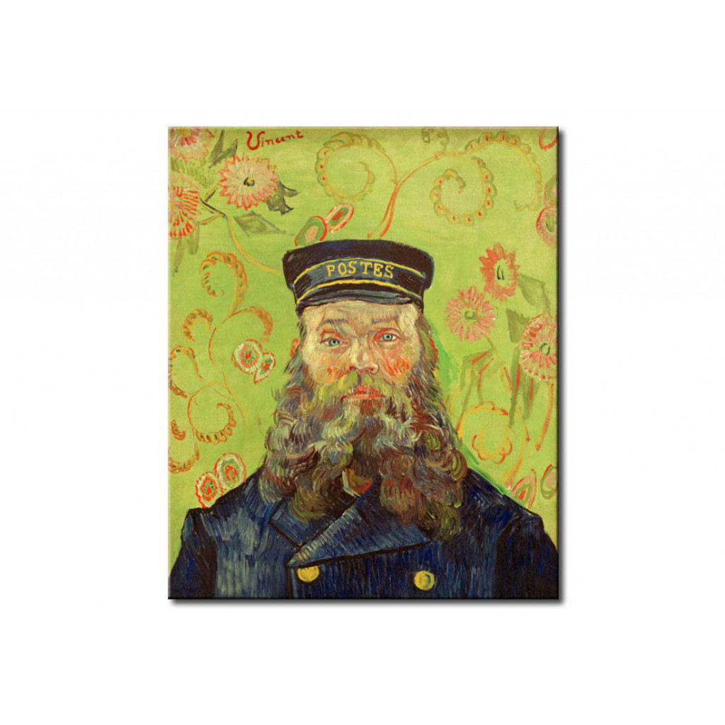 Schilderij  Vincent Van Gogh: Joseph-Etienne Roulin