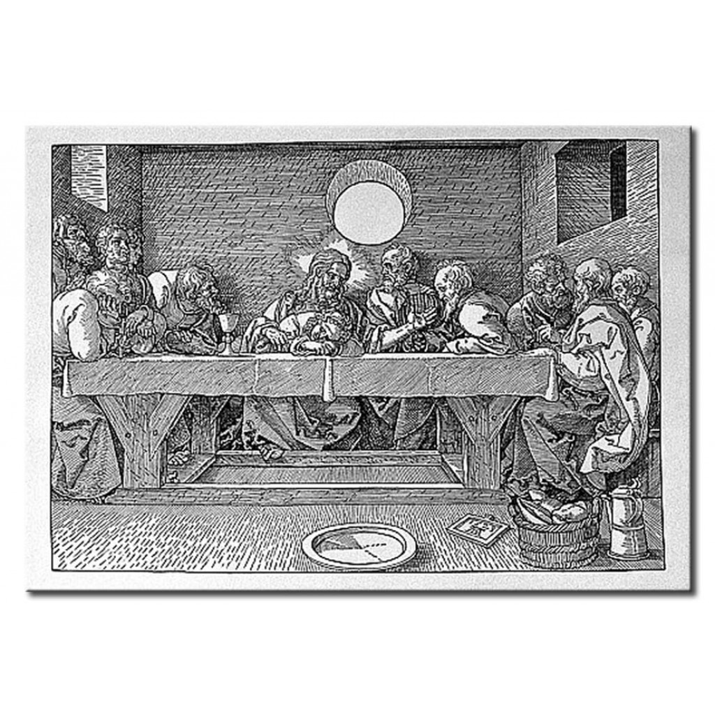Cópia Impressa Do Quadro The Last Supper, Pub.