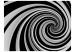 Fotomural Black and white swirl 60158 additionalThumb 1