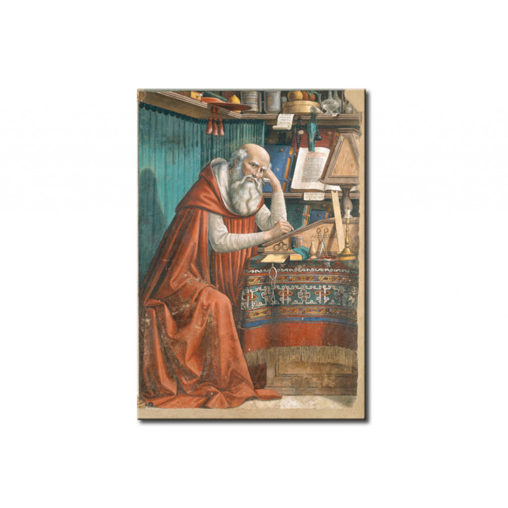 Cópia Impressa Do Quadro St. Jerome