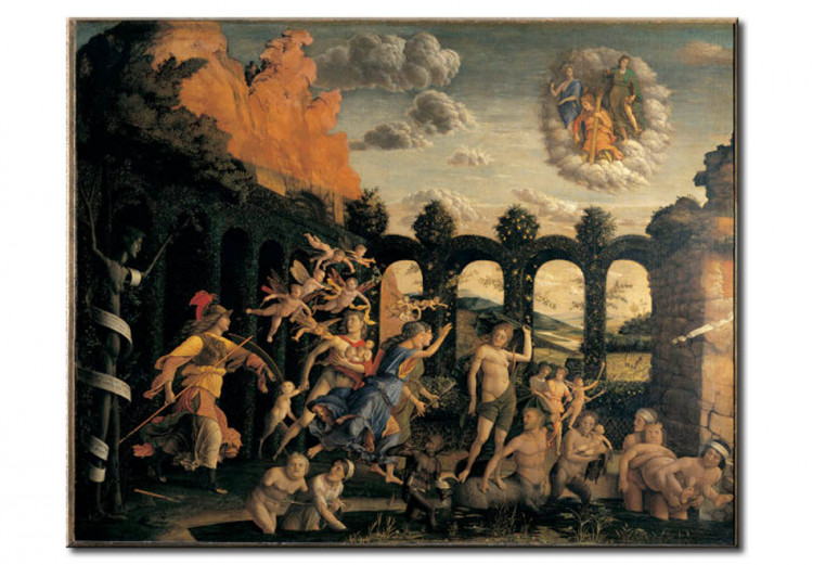 Wandbild Triumph of Virtue over Vice 113168