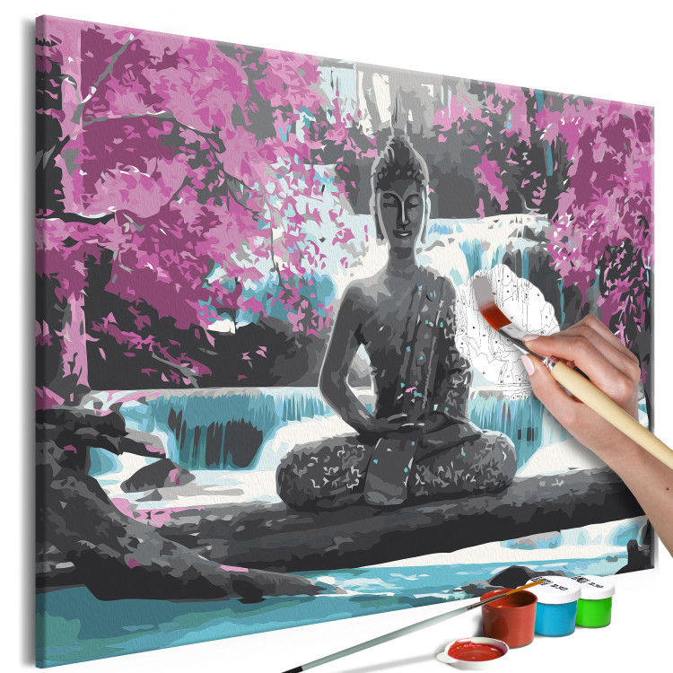 Paint by number Buddha and Waterfall 114468 additionalImage 3