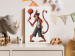 Kit de pintura por números para niños Monkey Basketball Player 134968 additionalThumb 2