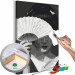 Paint by number Japanese Girl With a Fan 138668