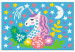 Painting Kit for Children Majestic Unicorn - Profile of a Friendly Pet Against Stars 149768 additionalThumb 6
