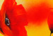 Quadro Papaveri (3 parti) - motivo floreale con fiori rossi su sfondo giallo 47168 additionalThumb 3