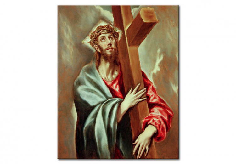 Reproduktion Christus das Kreuz tragend 50968