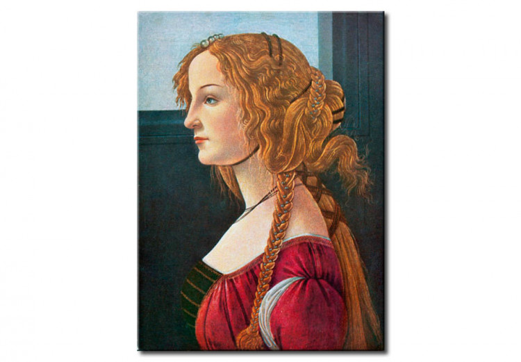Reprodução do quadro famoso Portrait of a young woman in profile 51868