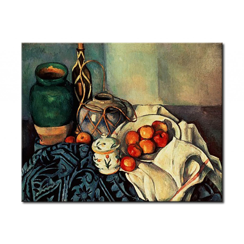 Schilderij  Paul Cézanne: Still Life With Apples