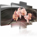 Quadro contemporaneo Orchidea rosa su sfondo scuro 55568 additionalThumb 2